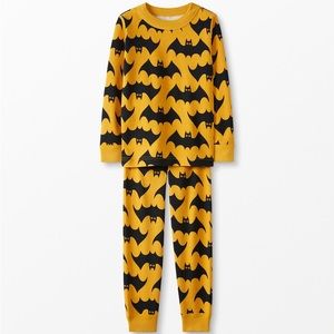 Hanna Andersson Bat Halloween Long John Pajamas Size 150 (12)